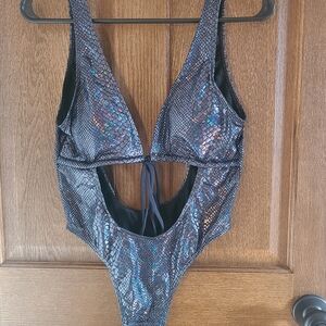 Shimmering One-Piece Swimsuit